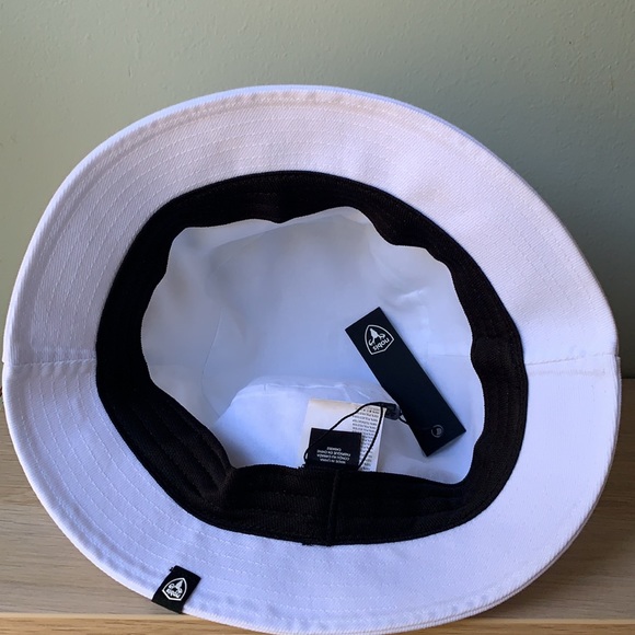 New Nobis White Bucket Sun Hat - Picture 11 of 13